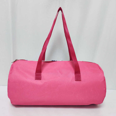 Personalised Pink Printed Kids Swimming Duffle Bag